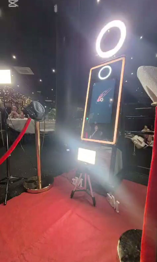 360 video booth clip — corporate event